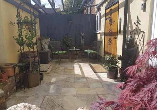 The Old Hanging Gate Inn built in the early 1800s as a former coach house inn.