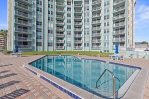 Una piscina climatizada