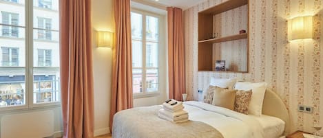 公寓 | 2 多间卧室、笔记本电脑工作区、熨斗/熨衣板、床单