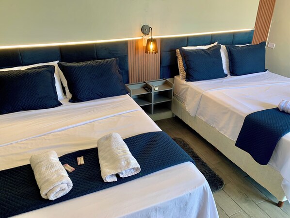 1 makuuhuone, ilmainen Wi-Fi, vuodevaatteet