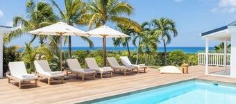 Villa Coco Paillette -  Luxury 4-Bed Pool & Sea View, Terres Basses, St. Martin