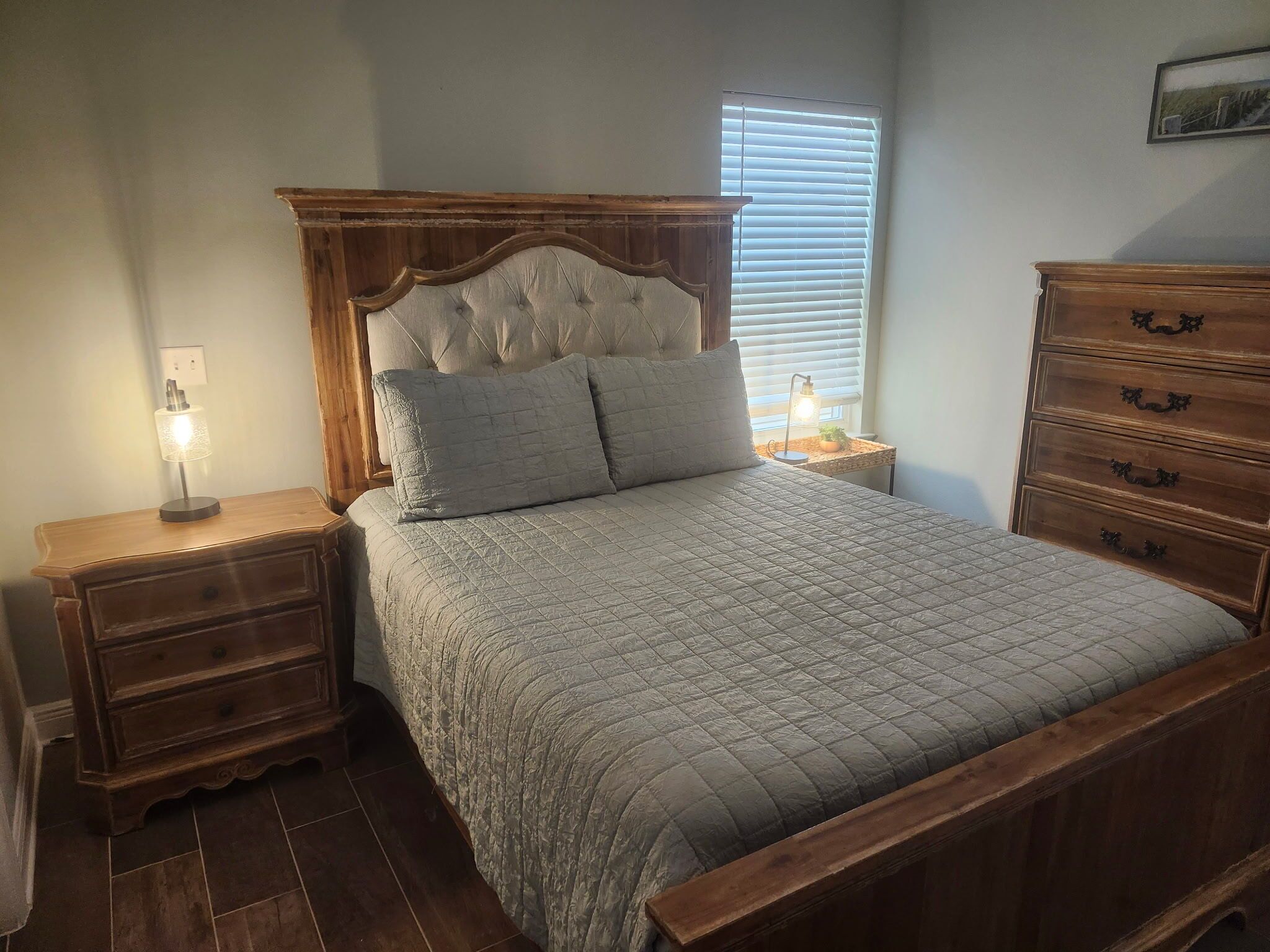 2 bedrooms, iron/ironing board, travel cot, WiFi
