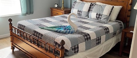 2 sovrum, strykjärn/strykbräda, internet och sängkläder