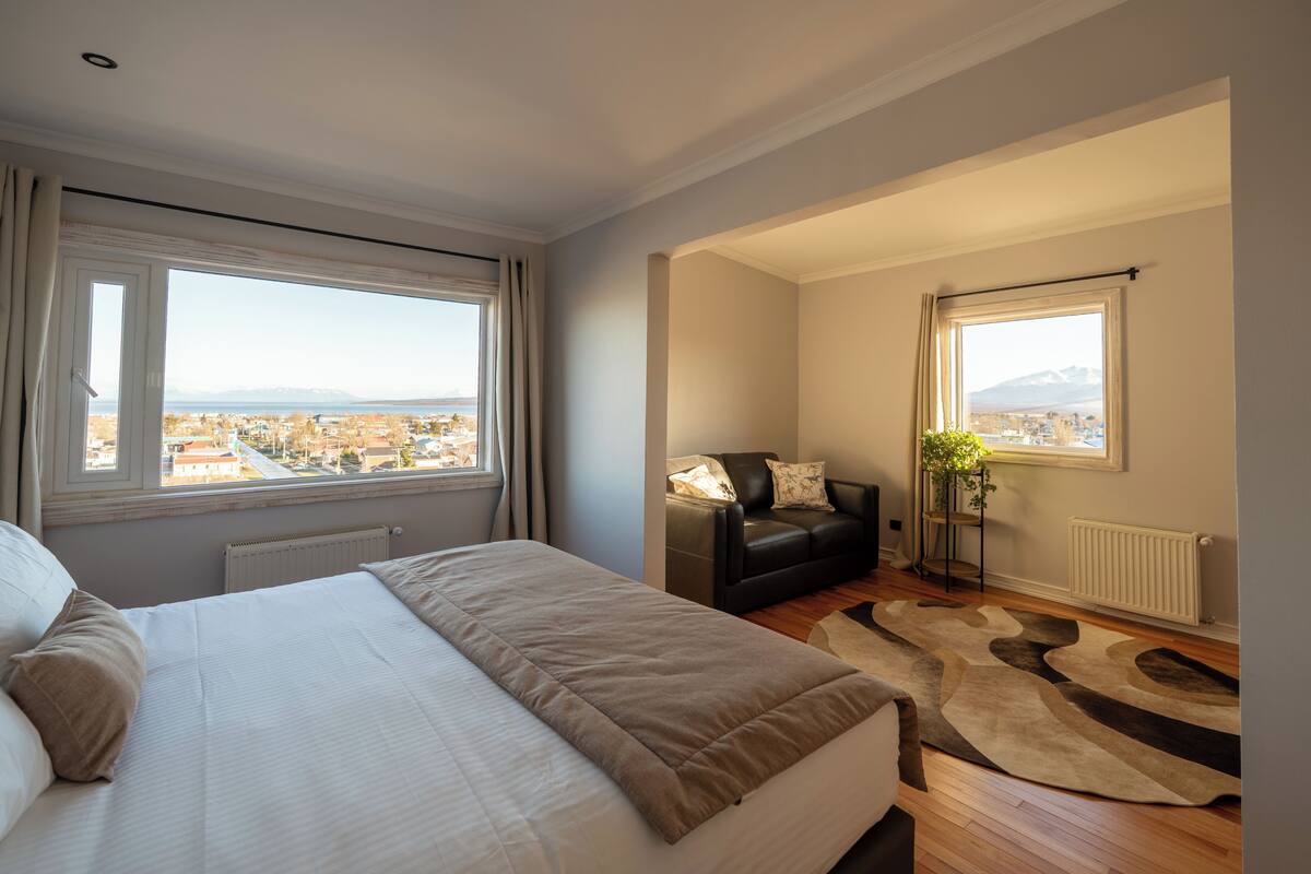 Suite – comfort, 1 kingsize-seng med sovesofa, havutsikt | Sengetøy av topp kvalitet og senger med Select Comfort-madrass