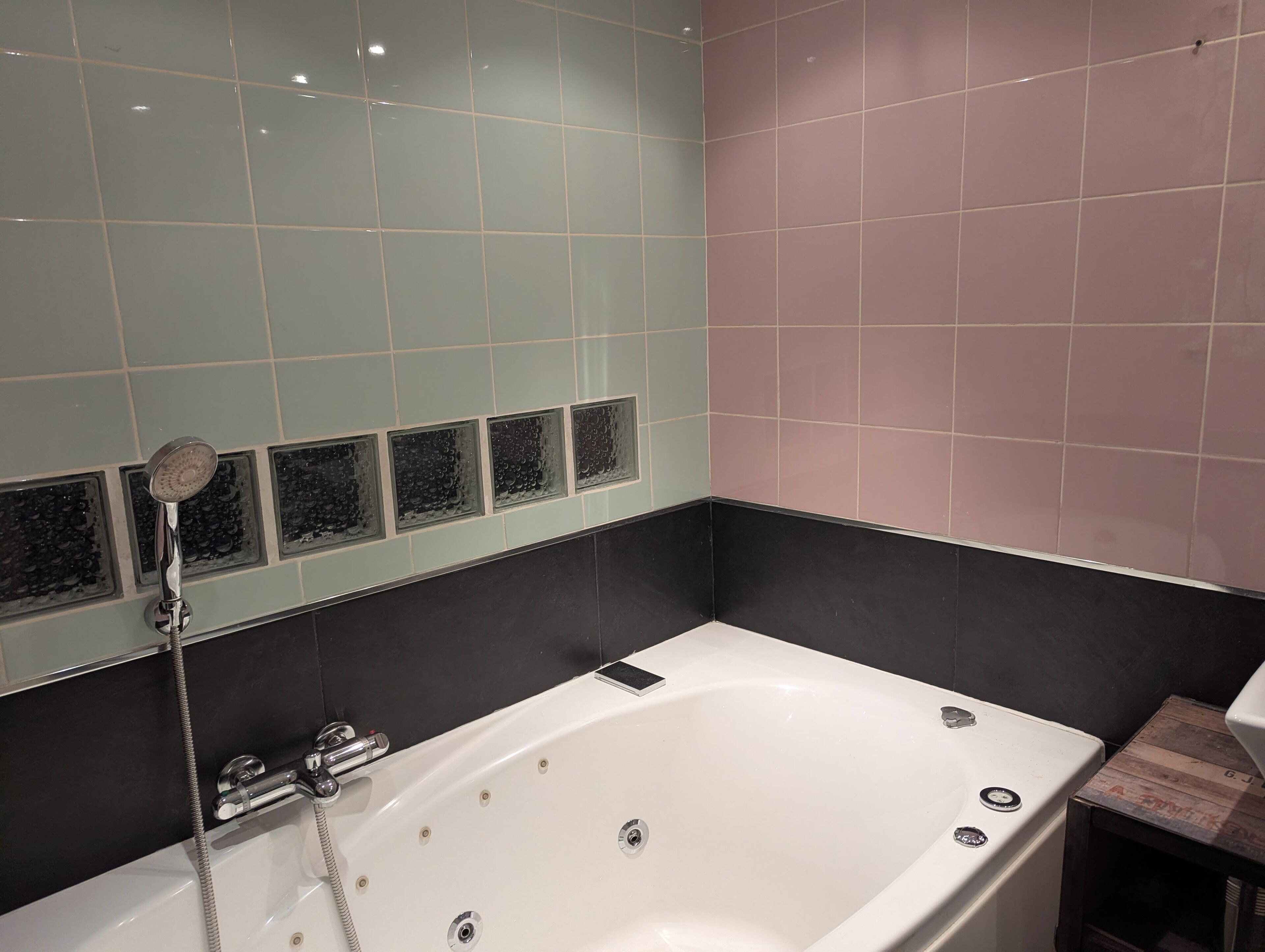 Luxury Double Room, City View | Bathroom