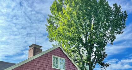 Historic Maine Farmhouse on 14 Acres – Fireplaces, Forest, Dark Skies