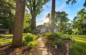 Overnattingsstedets uteområder