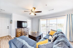 คอนโด, หลายเตียง (St. Martin Beachwalk Villas 231) | บริเวณนั่งเล่น