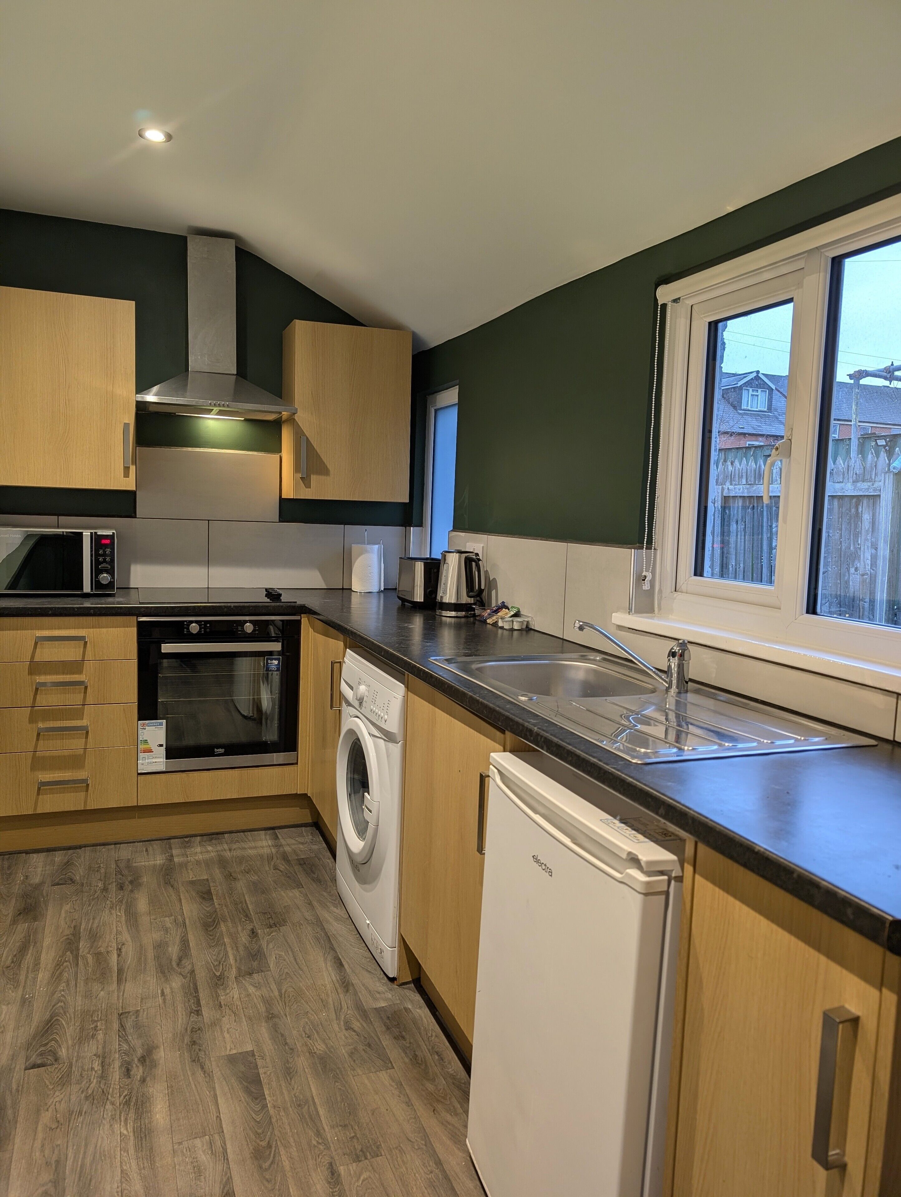 Microwave, oven, stovetop