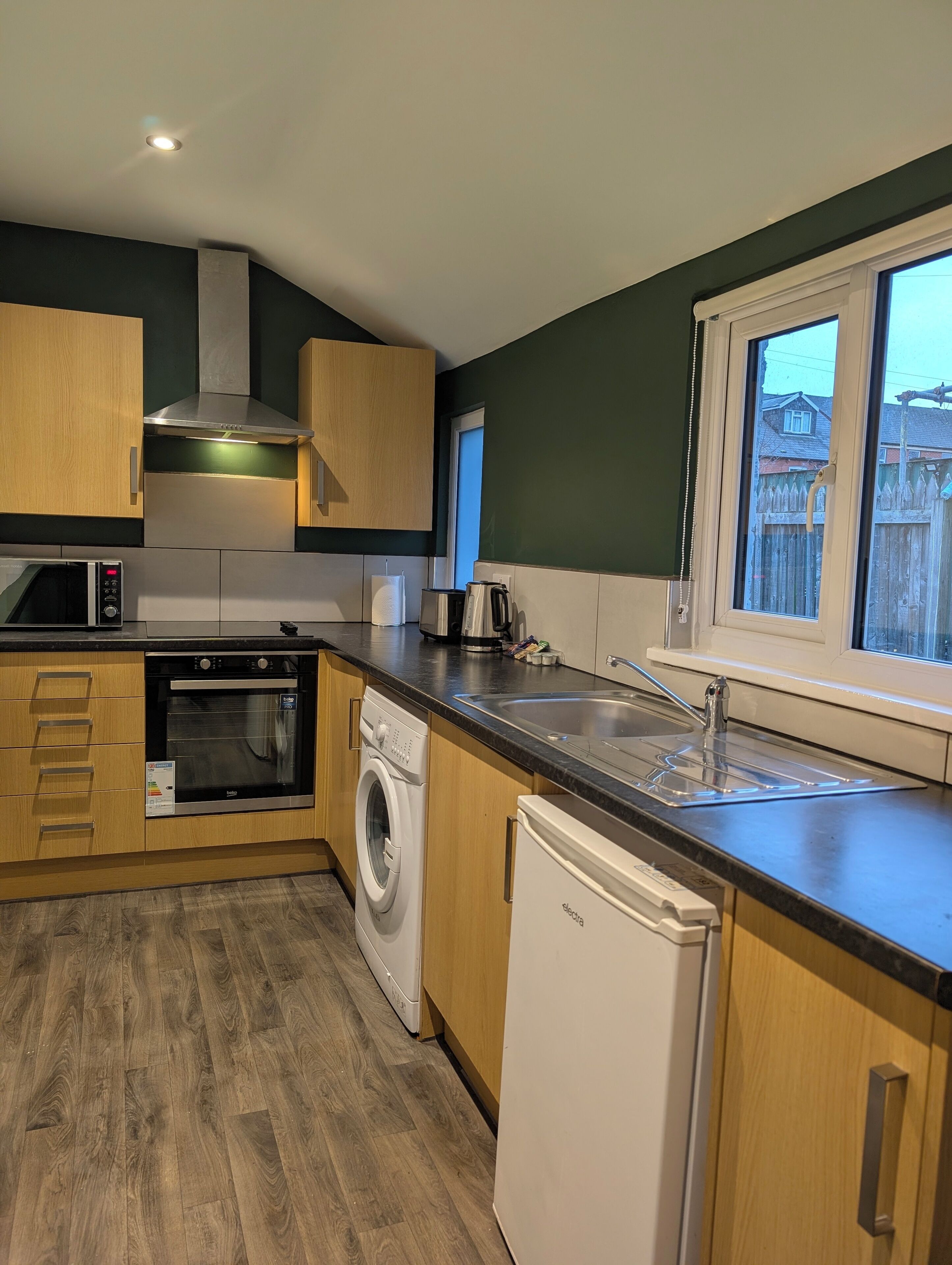 Microwave, oven, stovetop