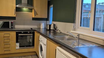 Microwave, oven, stovetop