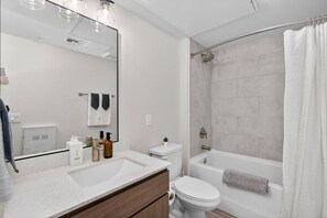 Bathroom - Modern Studio Apt Near ASU | Pool, Gym & Workspace (Tempe)