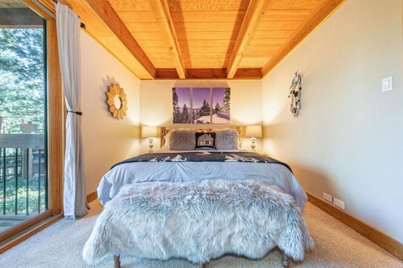 2 bedrooms, desk, iron/ironing board, free WiFi