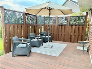 Terrace/patio - Cozy 1-bedroom house in charming Lititz, Pa. (Lititz)