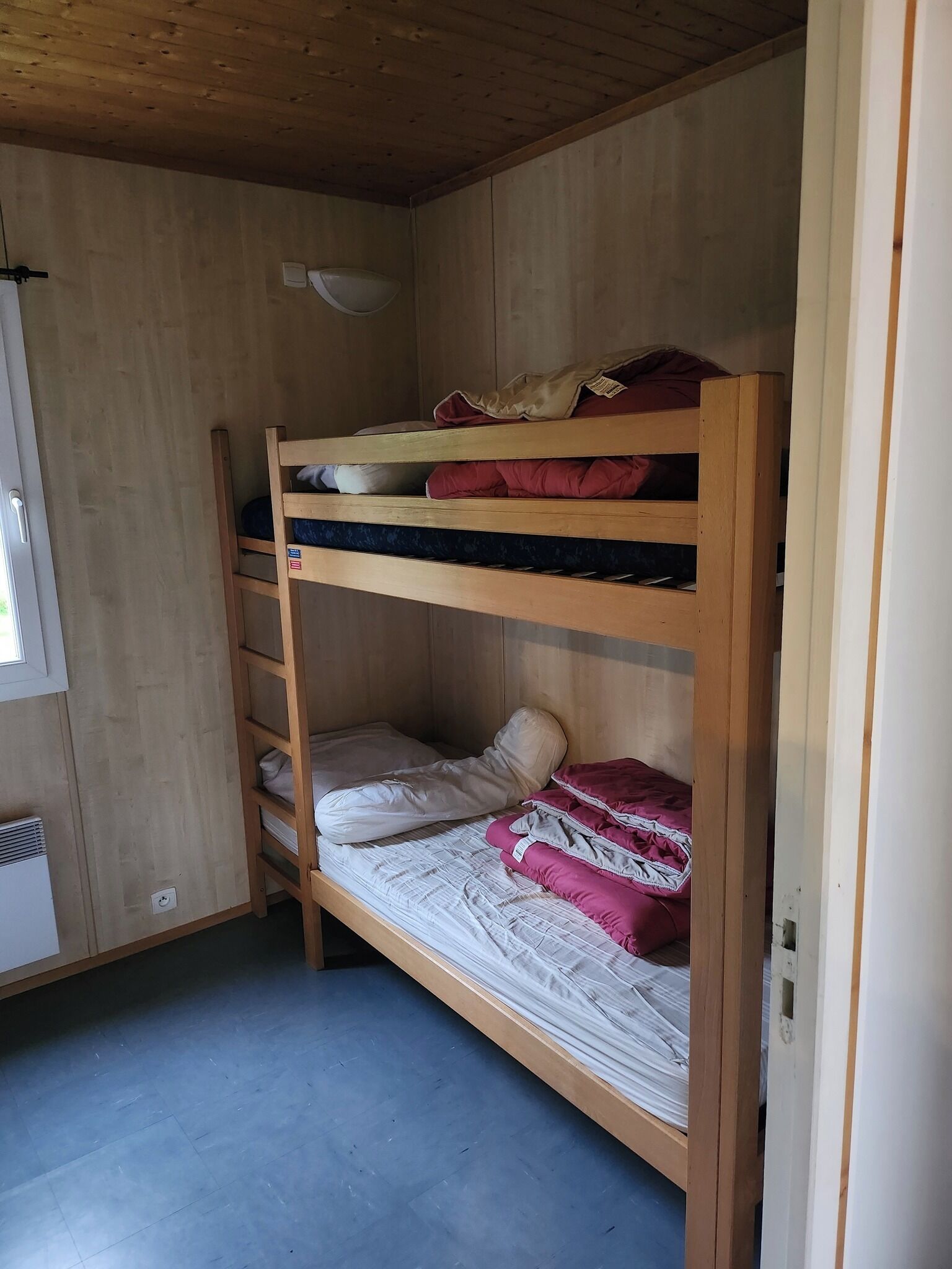 2 chambres, draps fournis