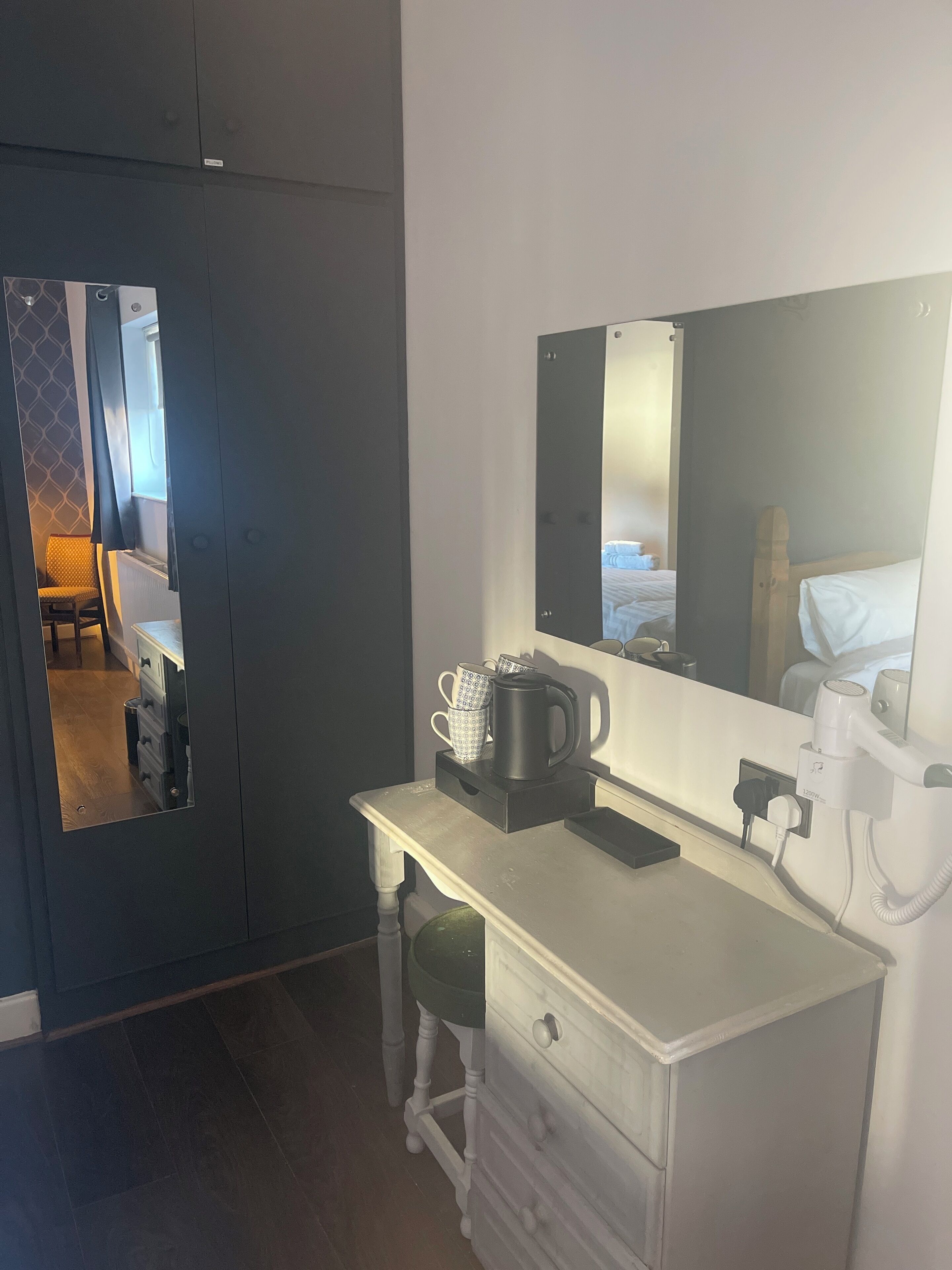 Deluxe Quadruple Room, Courtyard View | Desk, blackout drapes, iron/ironing board, free WiFi