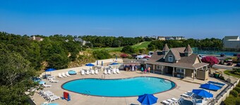 Seas the Day: Soundside, Private Pool, Currituck Club Amenities!