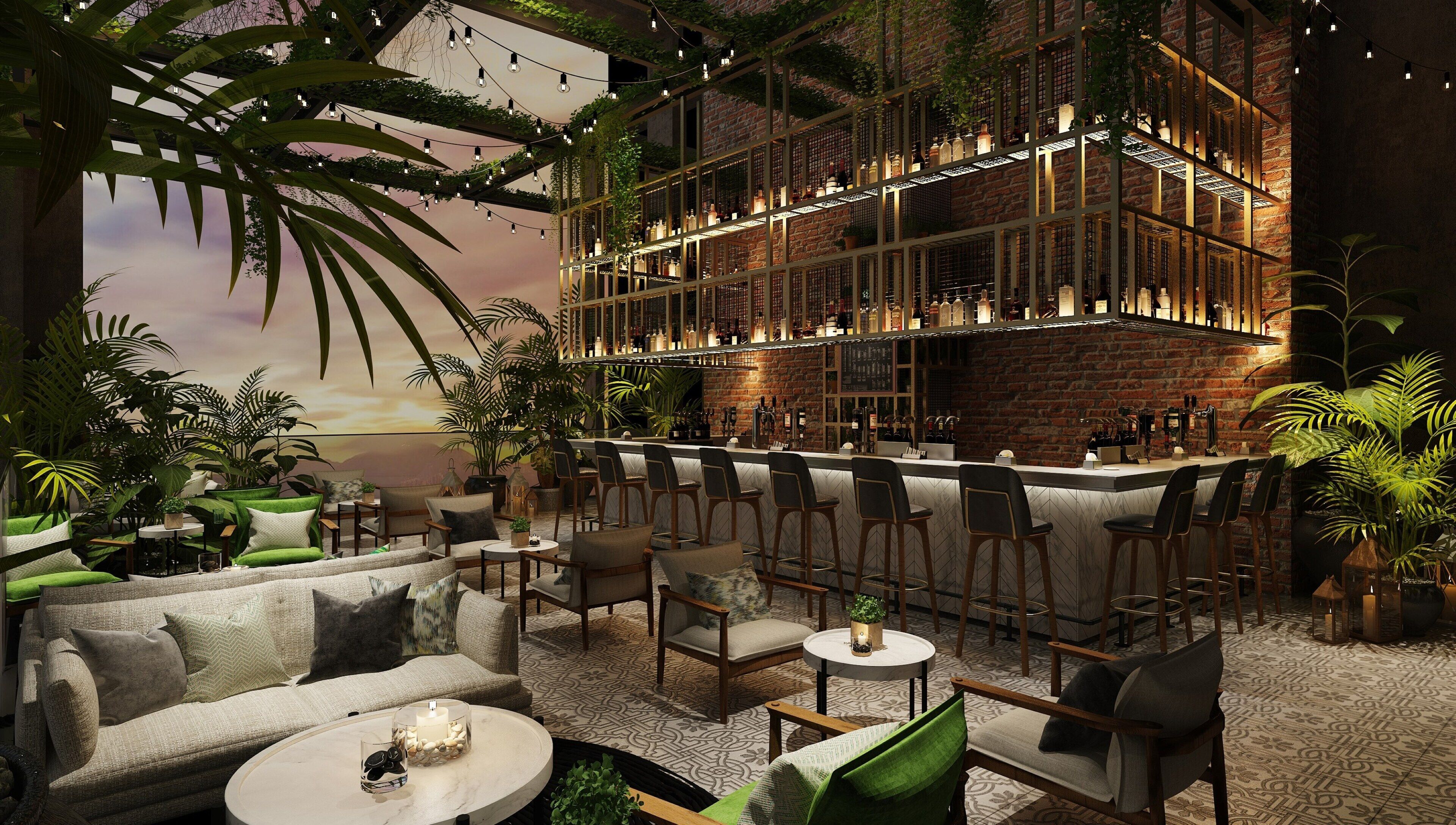 Terraza en la azotea