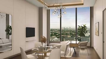 Apartment, 1 Bedroom, Smoking, City View