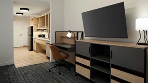 Studio Suite, 1 King Bed with Sofa bed | Living area | 55-inch Smart TV with cable channels - Towneplace Suites By Marriott Montreal Airport (Dorval)