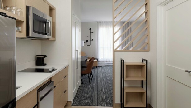 Studio Suite, 2 Queen Beds | Living area | 55-inch Smart TV with cable channels - Towneplace Suites By Marriott Montreal Airport (Dorval)