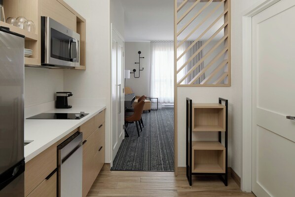 Studio Suite, 2 Queen Beds | Living area | 55-inch Smart TV with cable channels - Towneplace Suites By Marriott Montreal Airport (Dorval)