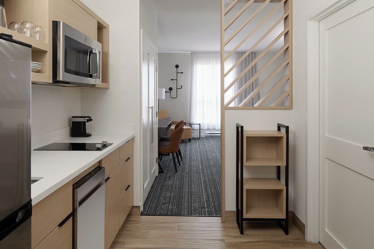 Studio Suite, 2 Queen Beds | Desk, laptop workspace, blackout curtains, soundproofing