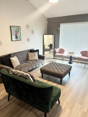 Smart TV, books - Reliable, furnished housing for work crews & long term stays near chemical plant (La Porte)