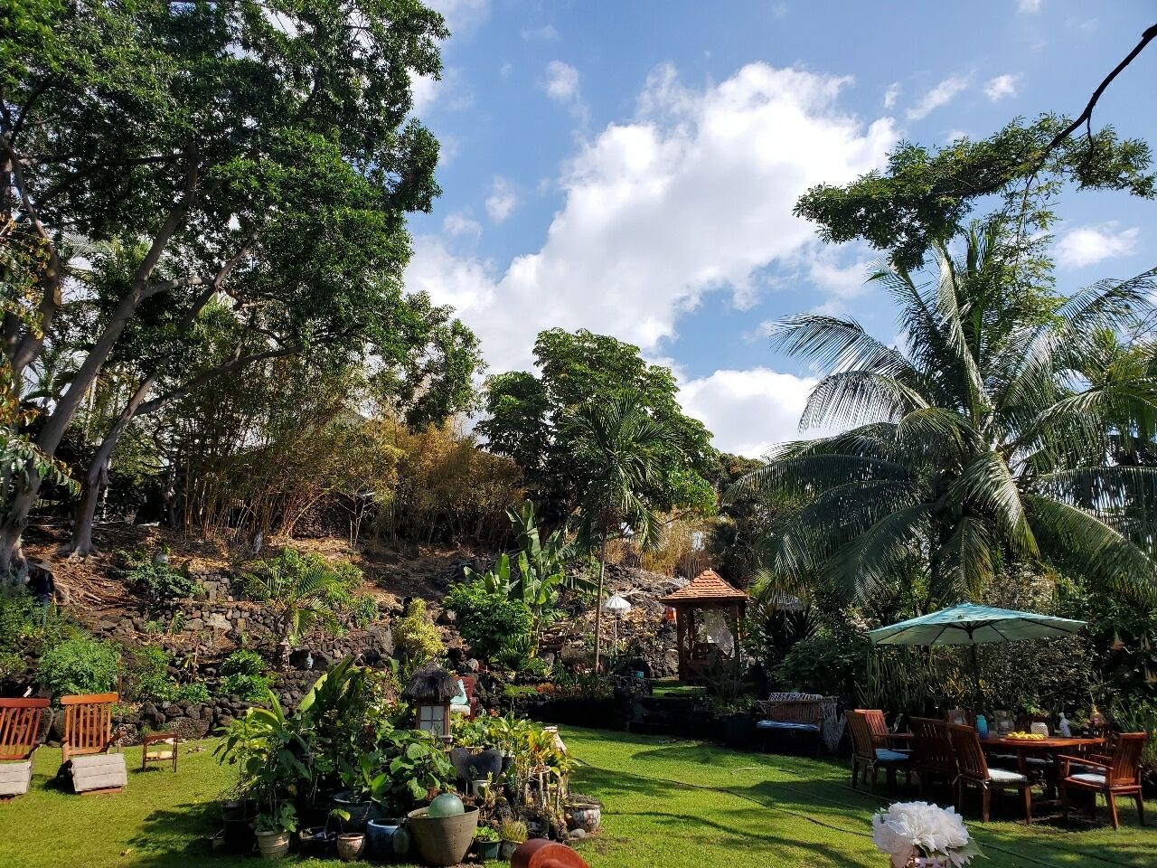 Restauration en plein air