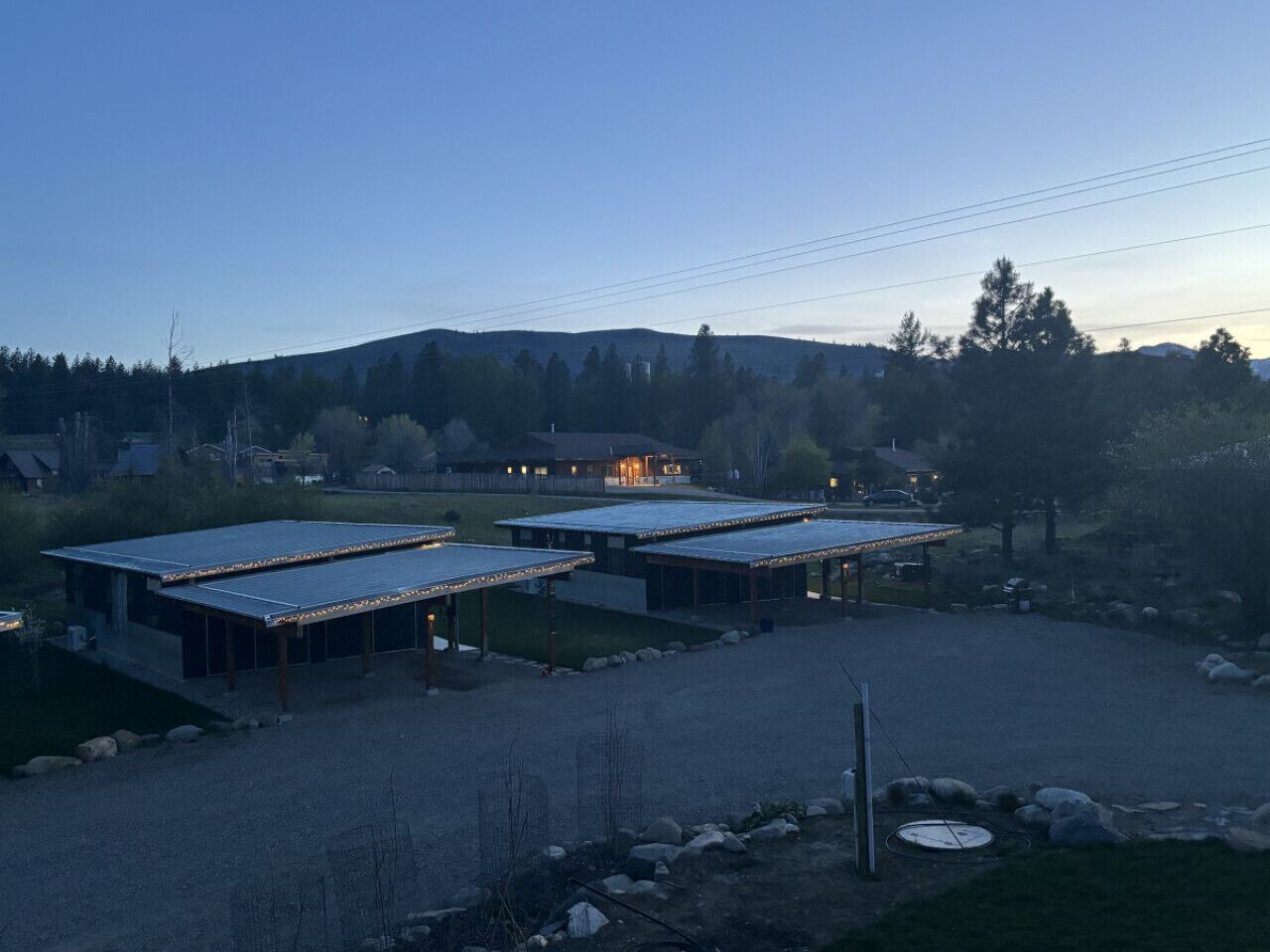 Overnattingsstedets uteområder