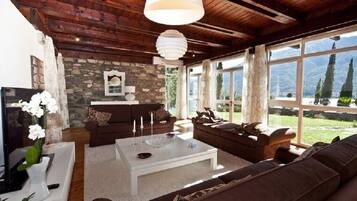 Télévision, table de tennis de table