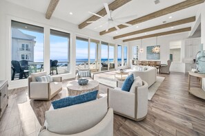 Smart TV - Shimmering Pearl | Amazing Beach Views| Heated Private Pool | Restaurants and attractions nearby (Panama City Beach)