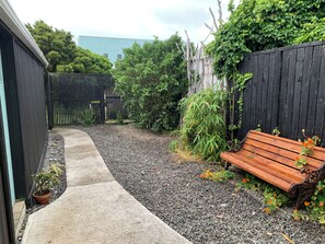 Property grounds - Seaside shop turned into coastal retreat in the heart of Opunake. (Ōpunake)