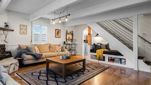 House (2 Bedrooms) | Interior - Cozy Big Bear Cabin w/ Hot Tub, Firepit & Fireplace Near the Lake Pineview Haven (Big Bear City)