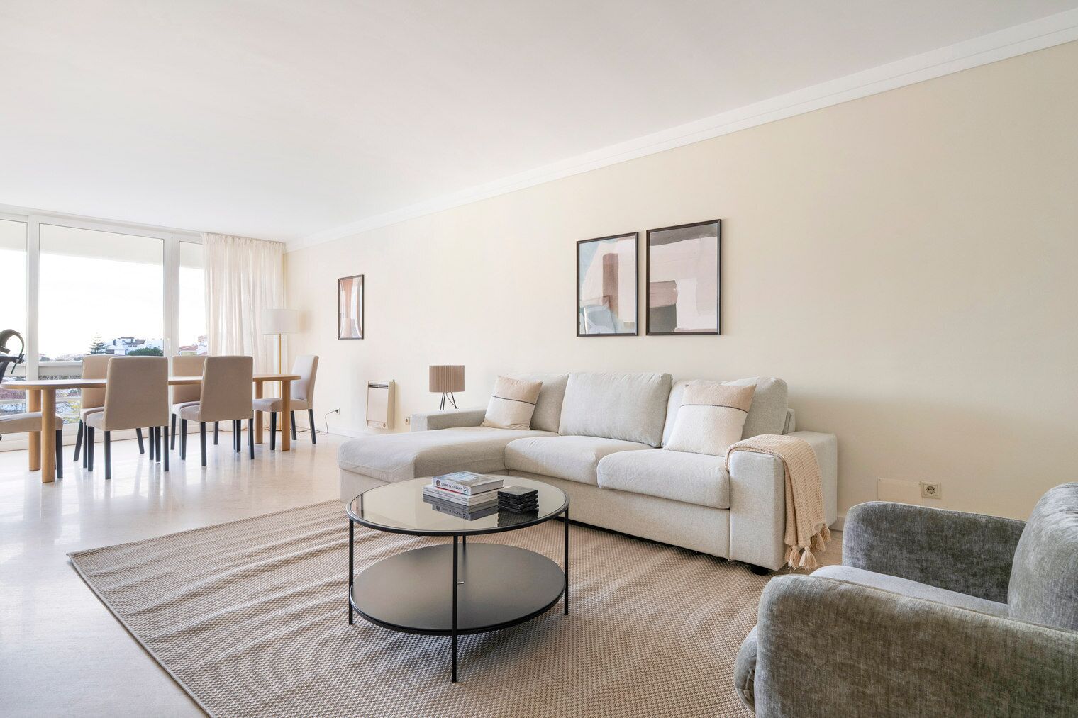 Área de sala de estar