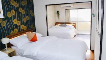 Deluxe House, Balcony | Desk, laptop workspace, blackout curtains, iron/ironing board