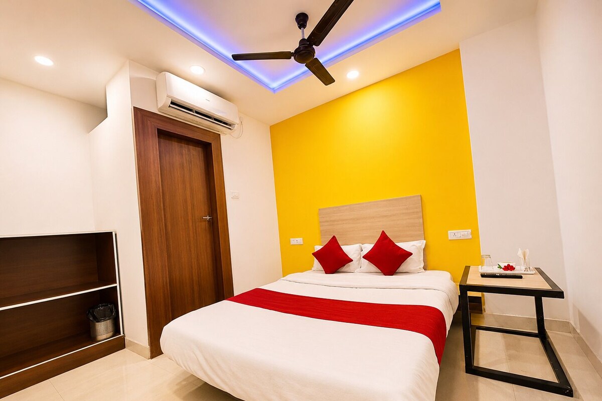 Chambre Deluxe double | Accès au Wi-Fi (inclus), literie fournie