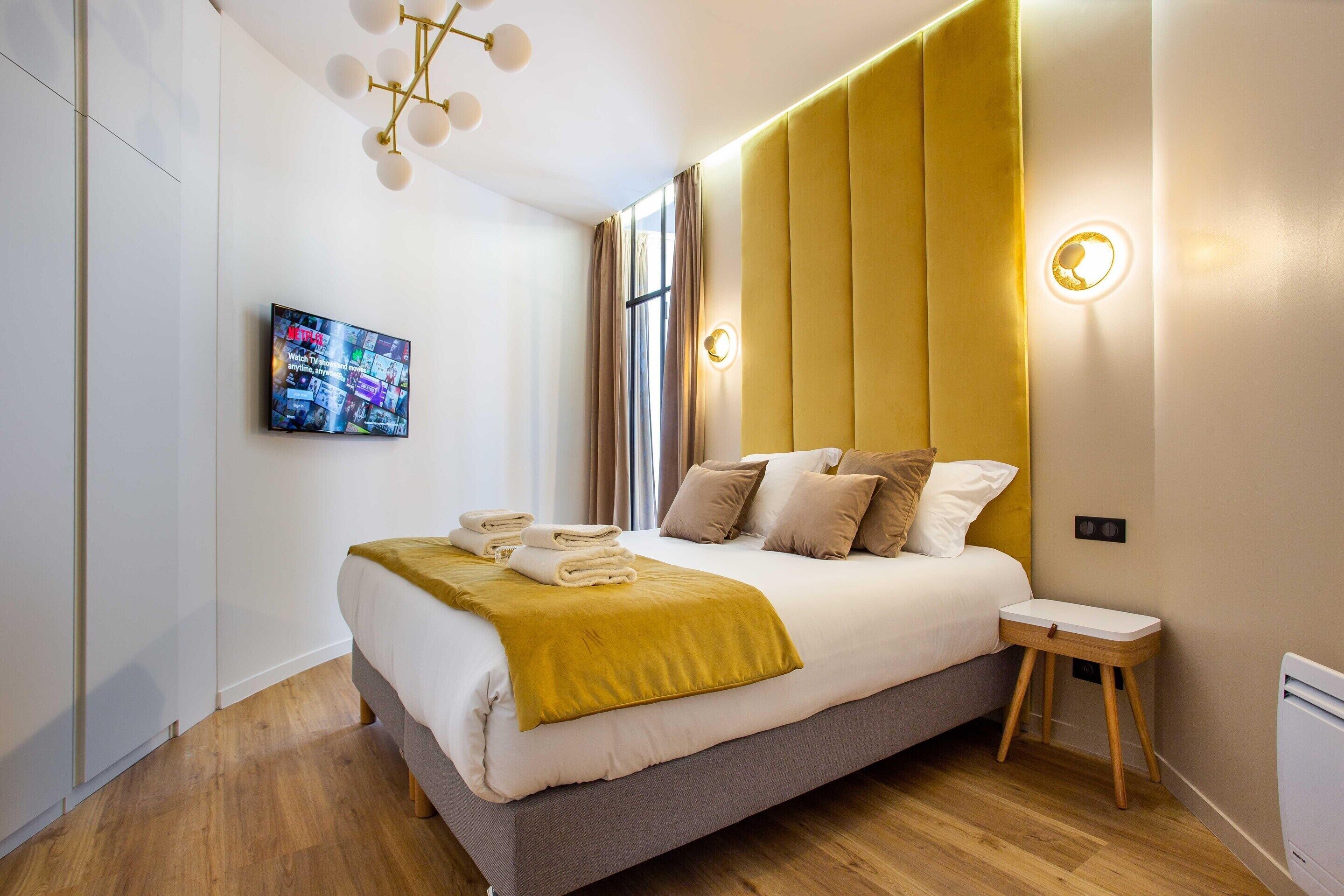 Apartment | 2 bilik tidur, ruang kerja komputer riba, seterika/papan seterika 