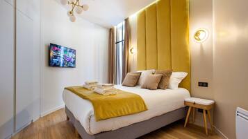 Apartment | 2 bilik tidur, ruang kerja komputer riba, seterika/papan seterika