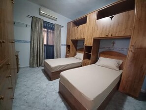 3 habitaciones, wifi gratis y ropa de cama 