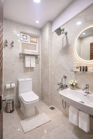 Desk, laptop workspace, soundproofing, free WiFi - Oak Suites Mylasandra Near Global Village Bangalore (Bengaluru)