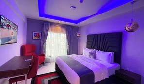 Economy Room, Balcony, City View | Desk, laptop workspace, soundproofing, free WiFi - Divemer Hotel (Ankuru)