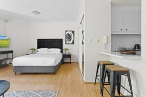 1 Schlafzimmer, Bügeleisen/Bügelbrett, Internetzugang, Bettwäsche