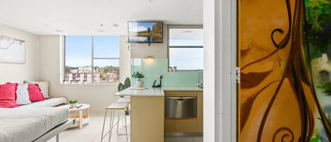 1 habitación, tabla de planchar con plancha y acceso a internet