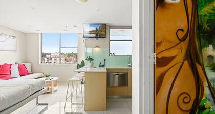 Bondi Studio-Apartment mit Pool- und Dachblick