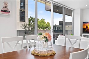 Dining - Bright 2-Bed Home with Secure Parking (South Yarra)
