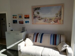 Living area - La Dolce Vita, a stone's throw from the beach. (rimini)