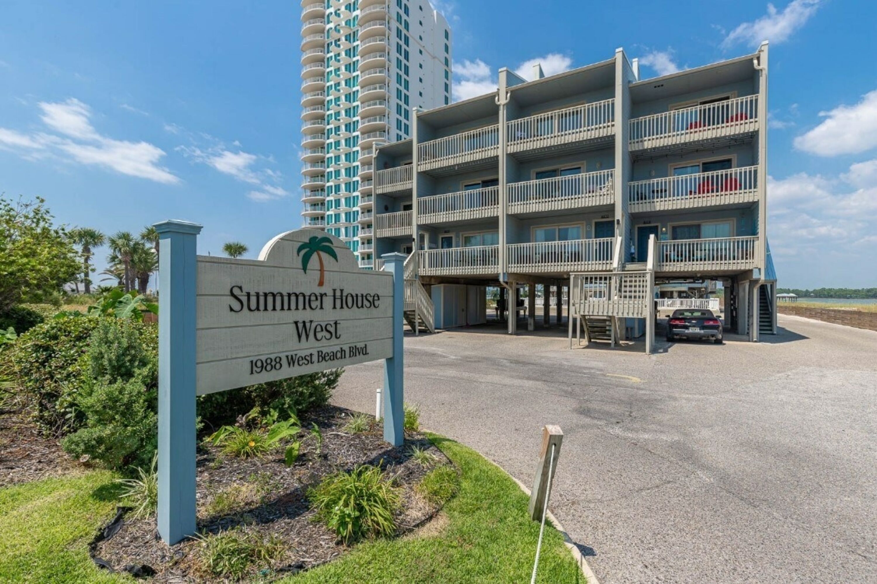 Front of property