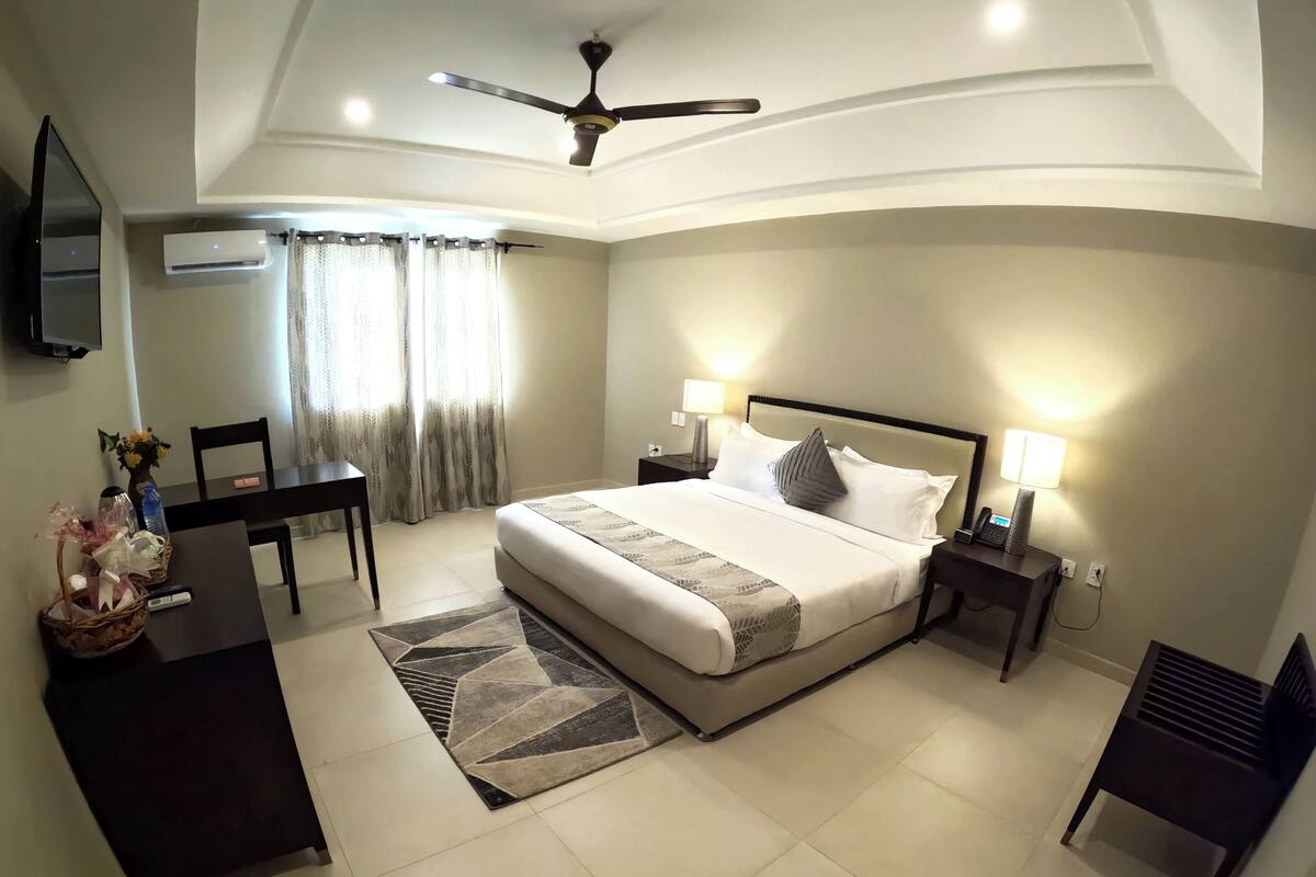 In-room safe, desk, iron/ironing board (on request), free WiFi