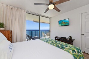 2 bedrooms, iron/ironing board, WiFi, bed sheets - Hololani A701 Island Style OceanFront 2BD Wonderful Views (Lahaina)